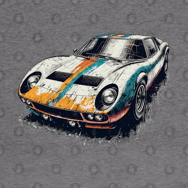 Lamborghini Miura by Vehicles-Art